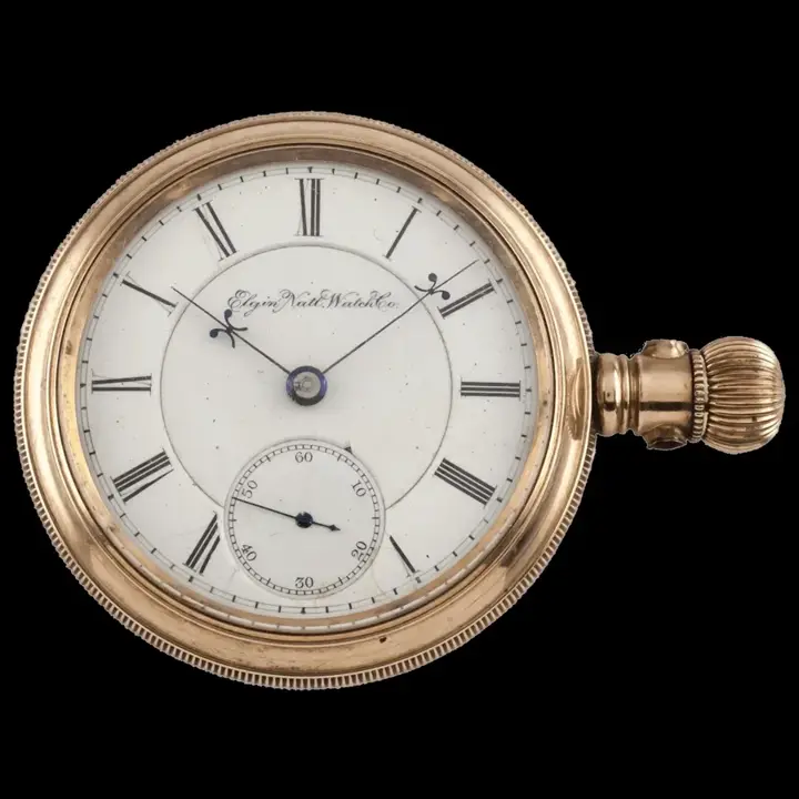 Elgin Antique Gold Filled Pocket Watch Gr 27 15 Jewel – 1887 — عکس ۱ از رکورد آرشیو WatchMuseum