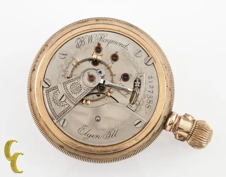 Elgin Antique Gold Filled Pocket Watch Gr 27 15 Jewel – 1887 — عکس ۲ از رکورد آرشیو WatchMuseum