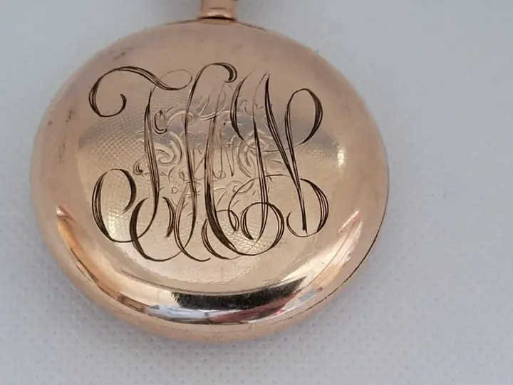 Elgin Pocket Watch Gold Plated Working 15 Jewels – 1905 — عکس ۷ از رکورد آرشیو WatchMuseum