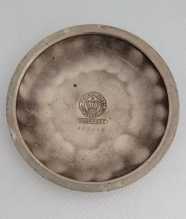 Elgin Pocket Watch Silverode Railway Working 7 Jewel – 1921 — عکس ۴ از رکورد آرشیو WatchMuseum