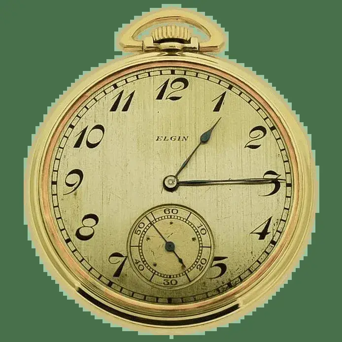 Elgin Yellow Gold Filled Art Deco New Old Stock Case – 1911 — عکس ۱ از رکورد آرشیو WatchMuseum