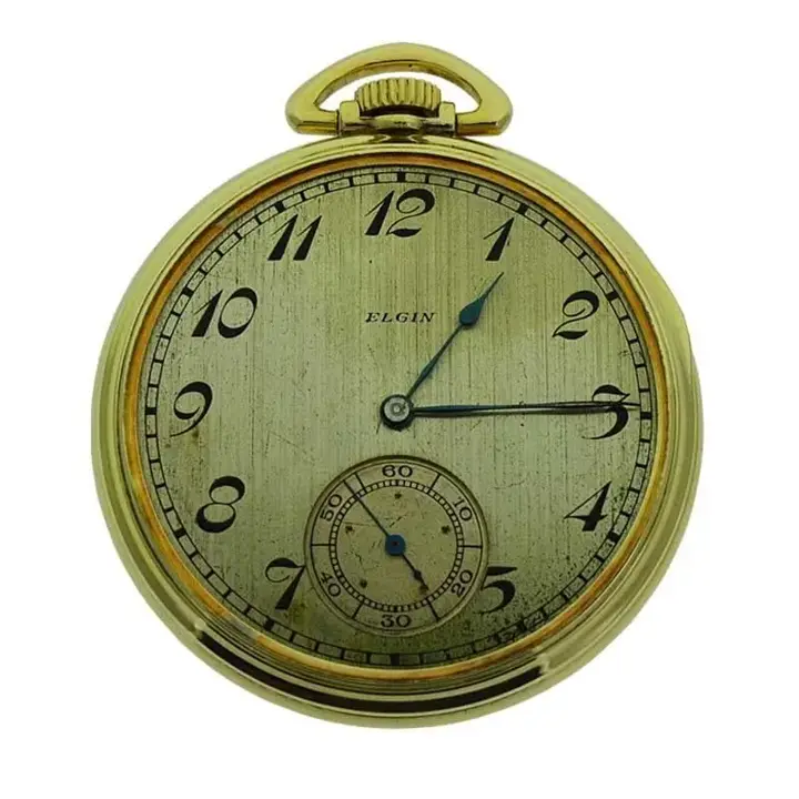 Elgin Yellow Gold Filled Art Deco New Old Stock Case – 1911 — عکس ۲ از رکورد آرشیو WatchMuseum