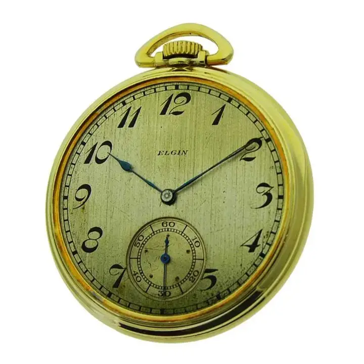 Elgin Yellow Gold Filled Art Deco New Old Stock Case – 1911 — عکس ۳ از رکورد آرشیو WatchMuseum