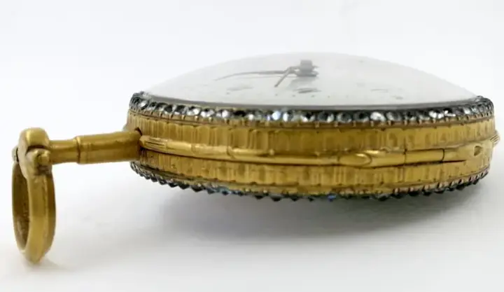 enamel verge Pocket Watch – C1780 — عکس ۲ از رکورد آرشیو WatchMuseum