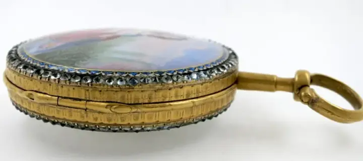 enamel verge Pocket Watch – C1780 — عکس ۳ از رکورد آرشیو WatchMuseum