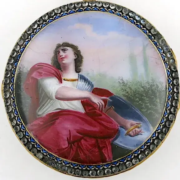 enamel verge Pocket Watch – C1780 — عکس ۵ از رکورد آرشیو WatchMuseum