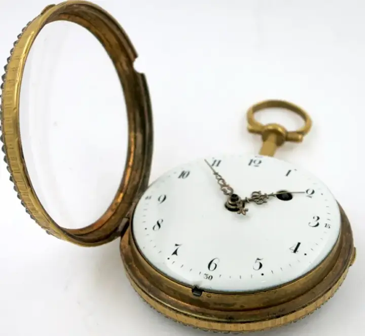 enamel verge Pocket Watch – C1780 — عکس ۷ از رکورد آرشیو WatchMuseum