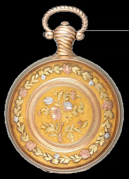 FINE GOLD DECORATIVE ENGLISH DUPLEX – 1812 — عکس ۱ از رکورد آرشیو WatchMuseum