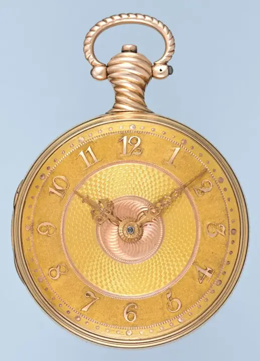 FINE GOLD DECORATIVE ENGLISH DUPLEX – 1812 — عکس ۳ از رکورد آرشیو WatchMuseum