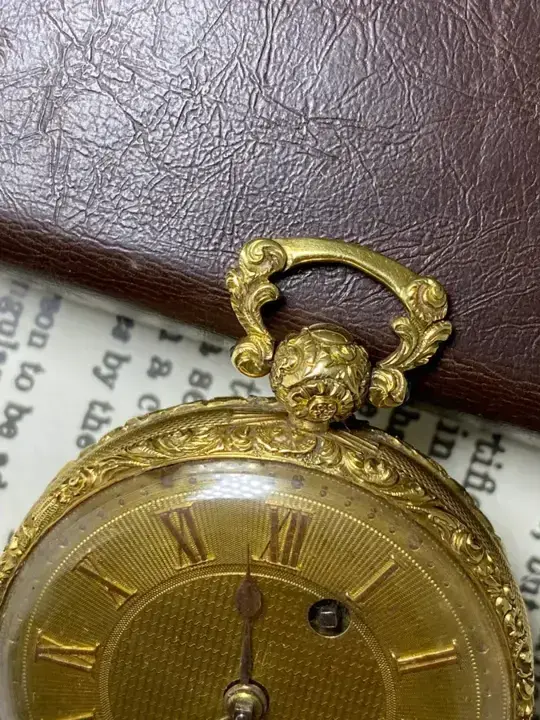 V John Pace of Bury, London hallmarked 18K Gold Pocket Watch – 1827 — عکس ۴ از رکورد آرشیو WatchMuseum