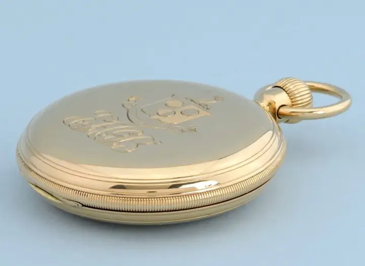 Freesprung Gold Pocket Watch – 1874 — عکس ۳ از رکورد آرشیو WatchMuseum
