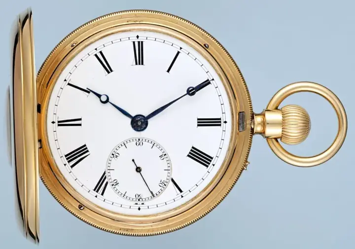 Freesprung Gold Pocket Watch – 1874 — عکس ۶ از رکورد آرشیو WatchMuseum