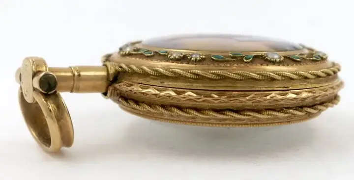 French gold & enamel verge – C1780 — عکس ۴ از رکورد آرشیو WatchMuseum