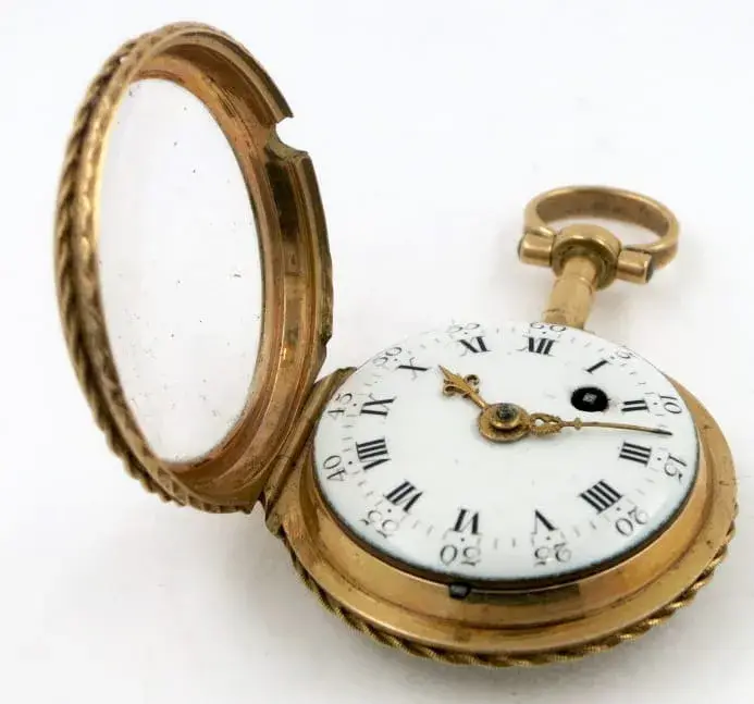 French gold & enamel verge – C1780 — عکس ۷ از رکورد آرشیو WatchMuseum