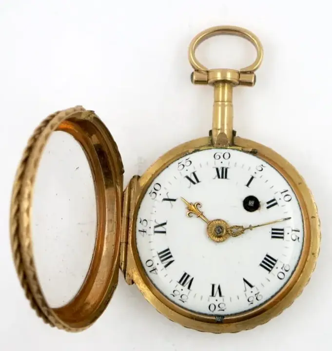 French gold & enamel verge – C1780 — عکس ۸ از رکورد آرشیو WatchMuseum