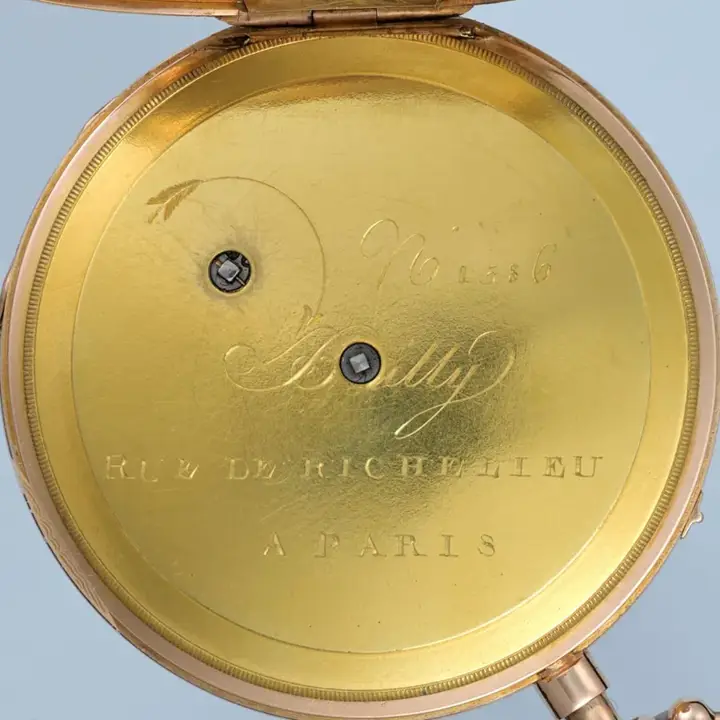 FRENCH GOLD QUARTER REPEATING LEVER – Circa 1820 — عکس ۵ از رکورد آرشیو WatchMuseum