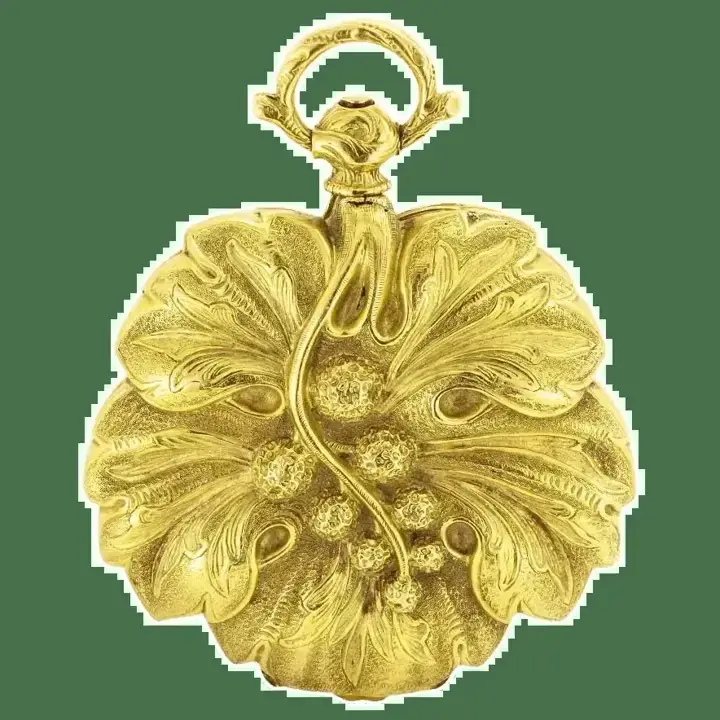 French Victorian Yellow Gold Locket Watch – 1850 — عکس ۱ از رکورد آرشیو WatchMuseum