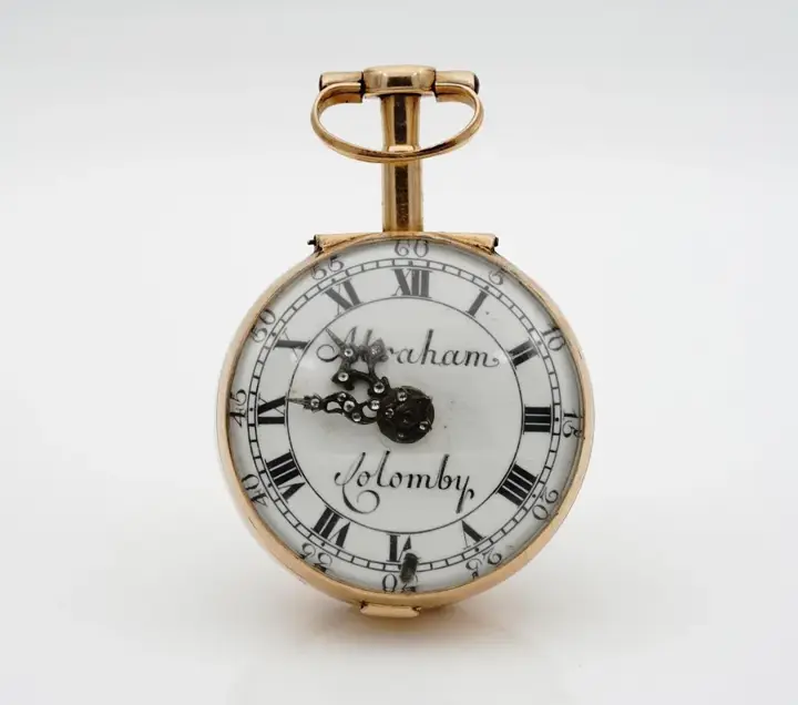 Georgian Rose cut Diamond 20 Kt gold Abraham Colomby – Circa 1760 — عکس ۶ از رکورد آرشیو WatchMuseum