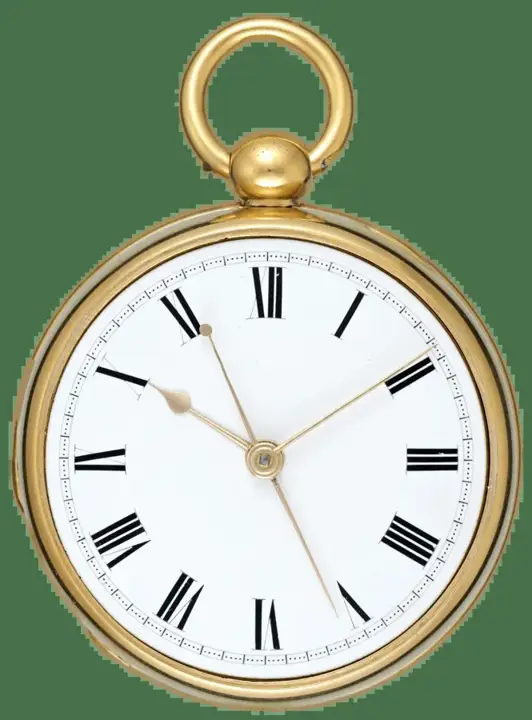 GILT CENTRE SECONDS ENGLISH CYLINDER – Circa 1790 — عکس ۱ از رکورد آرشیو WatchMuseum