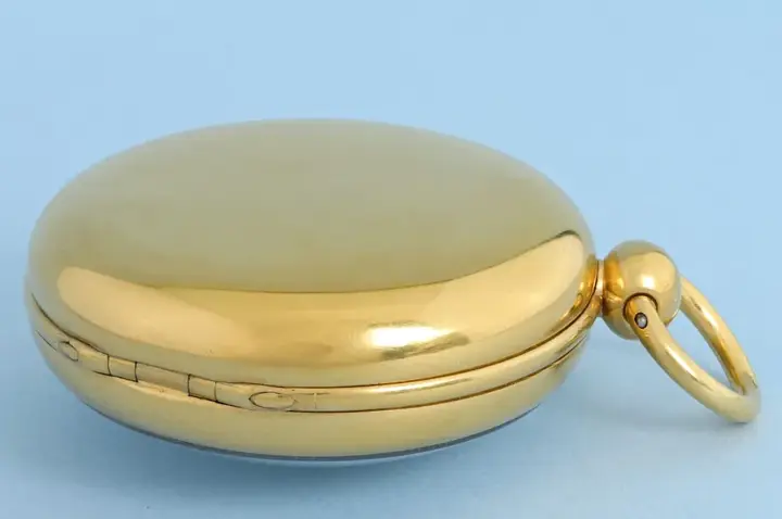 GILT CENTRE SECONDS ENGLISH CYLINDER – Circa 1790 — عکس ۲ از رکورد آرشیو WatchMuseum