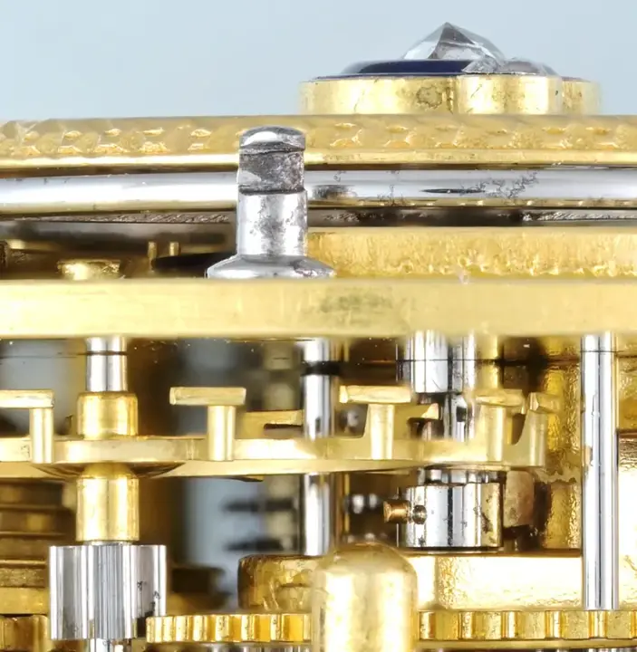 GILT CENTRE SECONDS ENGLISH CYLINDER – Circa 1790 — عکس ۷ از رکورد آرشیو WatchMuseum