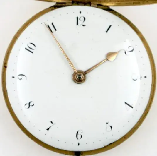 Gilt & Enamel Pair Cased Pocket Watch – C1795 — عکس ۷ از رکورد آرشیو WatchMuseum