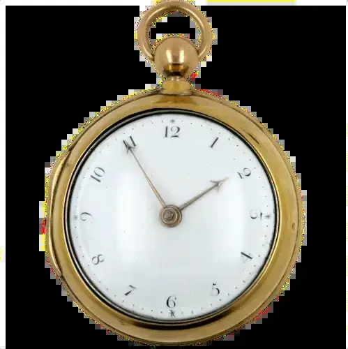 Gilt Pair Cased Pocket Watch – 1796 — عکس ۱ از رکورد آرشیو WatchMuseum