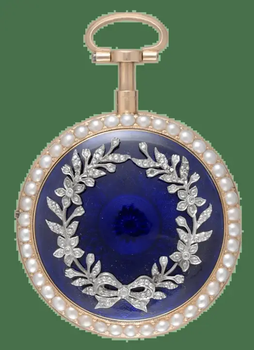 Gold and Enamel Chatelaine Repeating Virgule – Circa 1790 — عکس ۱ از رکورد آرشیو WatchMuseum