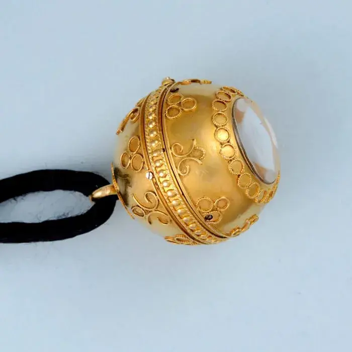 Gold Ball Watch – Circa 1890 — عکس ۲ از رکورد آرشیو WatchMuseum
