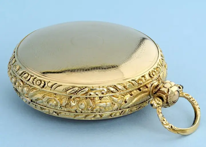 GOLD DUPLEX WITH DECORATIVE GOLD DIAL – 1825 — عکس ۳ از رکورد آرشیو WatchMuseum
