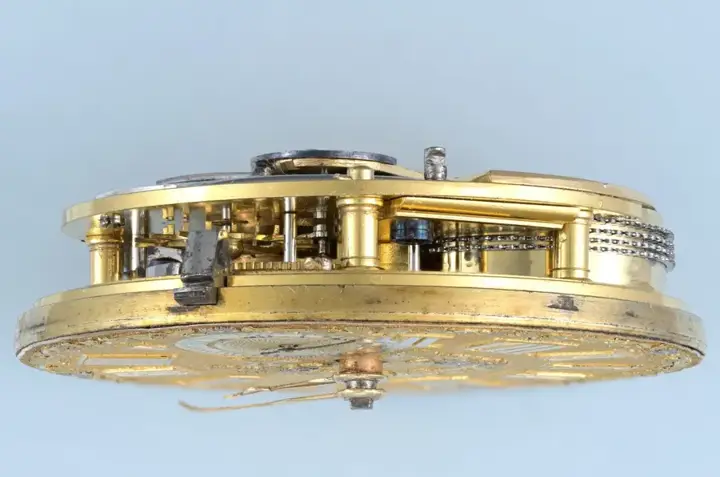 GOLD DUPLEX WITH DECORATIVE GOLD DIAL – 1825 — عکس ۶ از رکورد آرشیو WatchMuseum