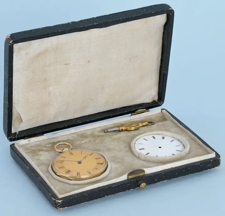 Gold & Enamel Watch With Spare Dial – Circa 1870 — عکس ۶ از رکورد آرشیو WatchMuseum