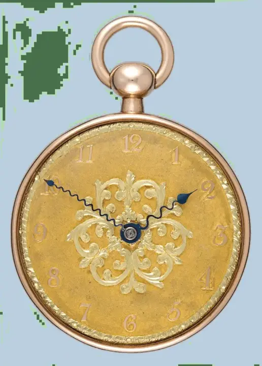 GOLD ENGLISH CYLINDER WITH GOLD DIAL – 1810 — عکس ۱ از رکورد آرشیو WatchMuseum