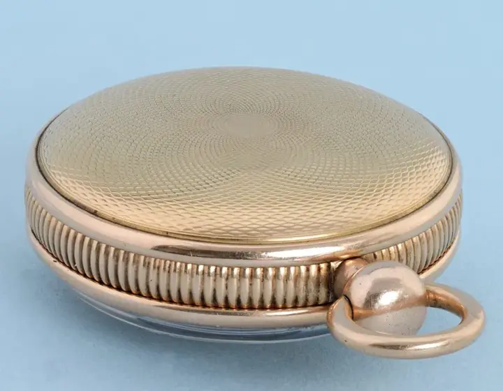 GOLD ENGLISH CYLINDER WITH GOLD DIAL – 1810 — عکس ۳ از رکورد آرشیو WatchMuseum