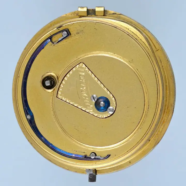 GOLD ENGLISH LEVER WITH DECORATIVE GOLD DIAL – 1825 — عکس ۵ از رکورد آرشیو WatchMuseum
