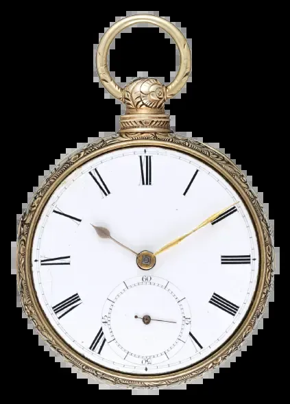 Gold English Massey III Lever – Circa1830 — عکس ۱ از رکورد آرشیو WatchMuseum