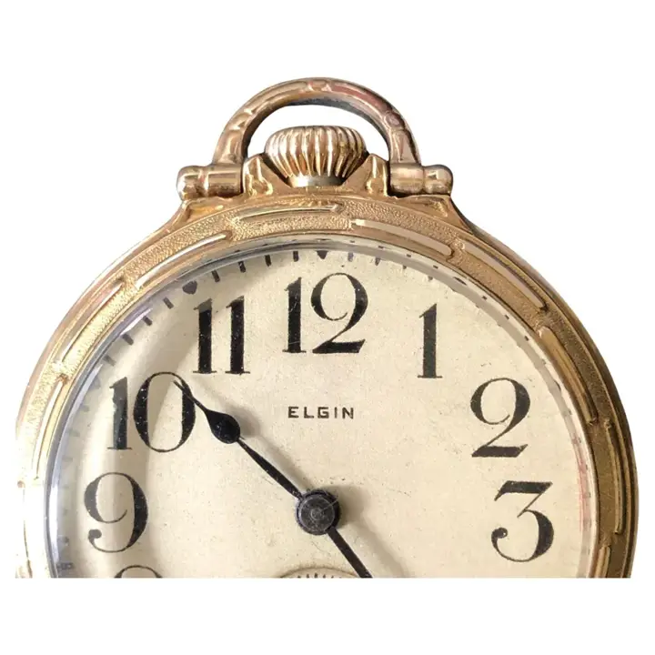 Gold Filled Elgin National Watch Co. Pocket Watch – 1925 — عکس ۳ از رکورد آرشیو WatchMuseum