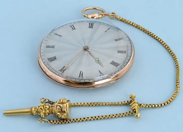 Gold French Cylinder & Ratchet Key – Circa1830 — عکس ۲ از رکورد آرشیو WatchMuseum