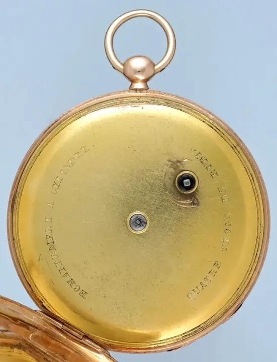 Gold French Cylinder & Ratchet Key – Circa1830 — عکس ۴ از رکورد آرشیو WatchMuseum