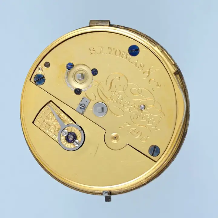 GOLD MASSEY III BY TOBIAS POCKET WATCH – Circa 1825 — عکس ۵ از رکورد آرشیو WatchMuseum