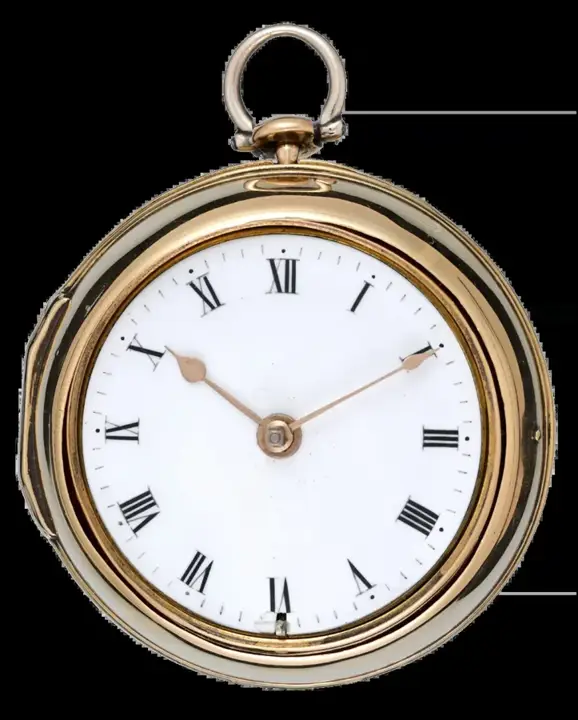 GOLD PAIR CASED ENGLISH VERGE – 1751 — عکس ۱ از رکورد آرشیو WatchMuseum