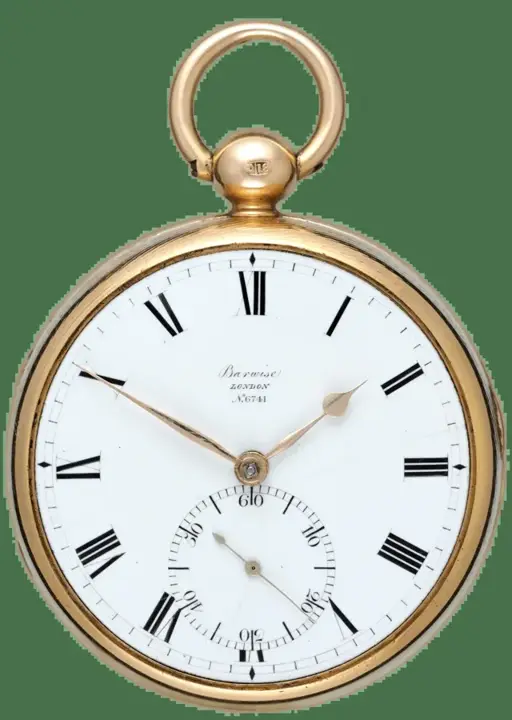 GOLD POCKET CHRONOMETER BY BARWISE – 1815 — عکس ۱ از رکورد آرشیو WatchMuseum