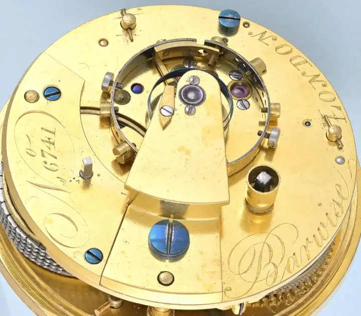 GOLD POCKET CHRONOMETER BY BARWISE – 1815 — عکس ۶ از رکورد آرشیو WatchMuseum