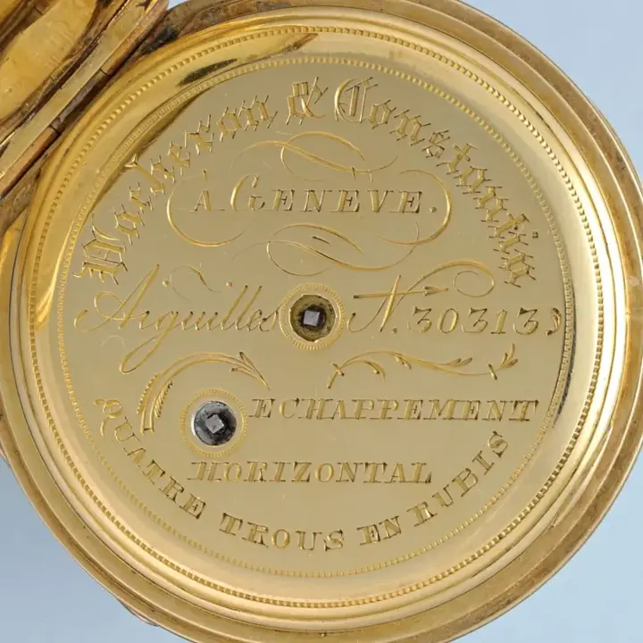 Gold Quarter Repeater by Vachron & Constantin – Circa 1840 — عکس ۳ از رکورد آرشیو WatchMuseum