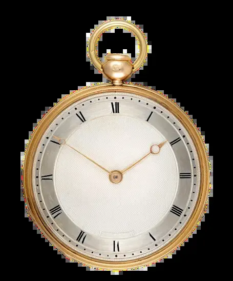 Gold Quarter Repeating French Cylinder Pocket Watch – Circa 1830 — عکس ۱ از رکورد آرشیو WatchMuseum