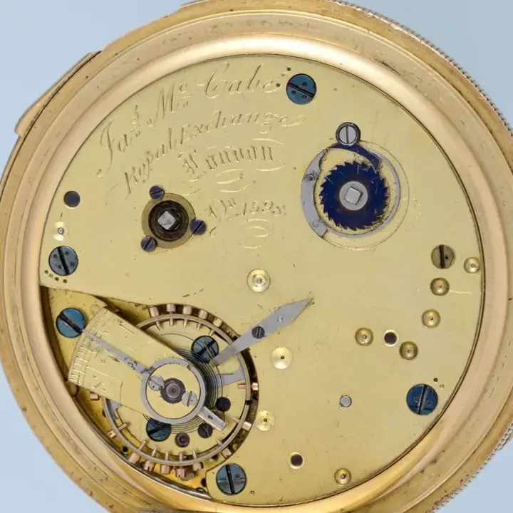Gold Quarter Repeating Fusee Lever by MCCABE – 1845 — عکس ۴ از رکورد آرشیو WatchMuseum