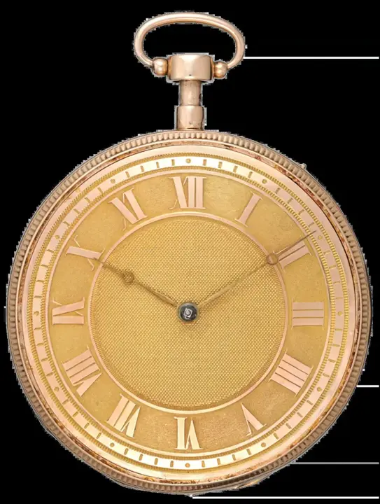 GOLD QUARTER REPEATING MUSICAL WATCH – 19th Century — عکس ۱ از رکورد آرشیو WatchMuseum