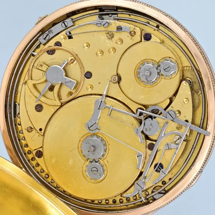 GOLD QUARTER REPEATING MUSICAL WATCH – 19th Century — عکس ۴ از رکورد آرشیو WatchMuseum