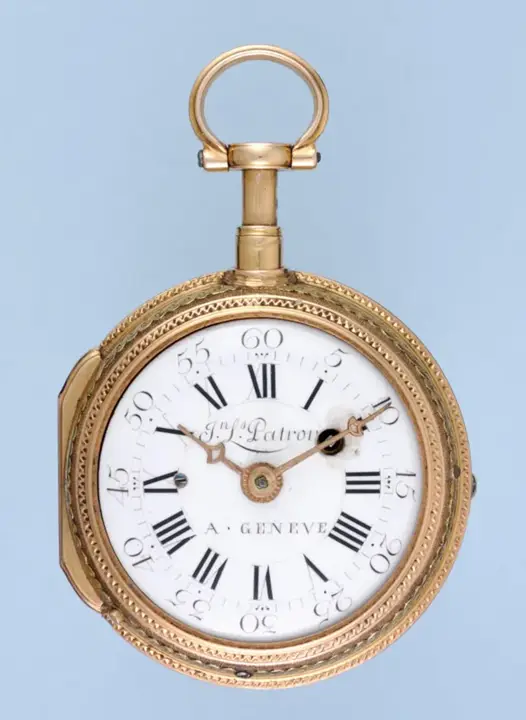 GOLD quarter repeating Swiss verge Pocket Watch – 1780 — عکس ۲ از رکورد آرشیو WatchMuseum