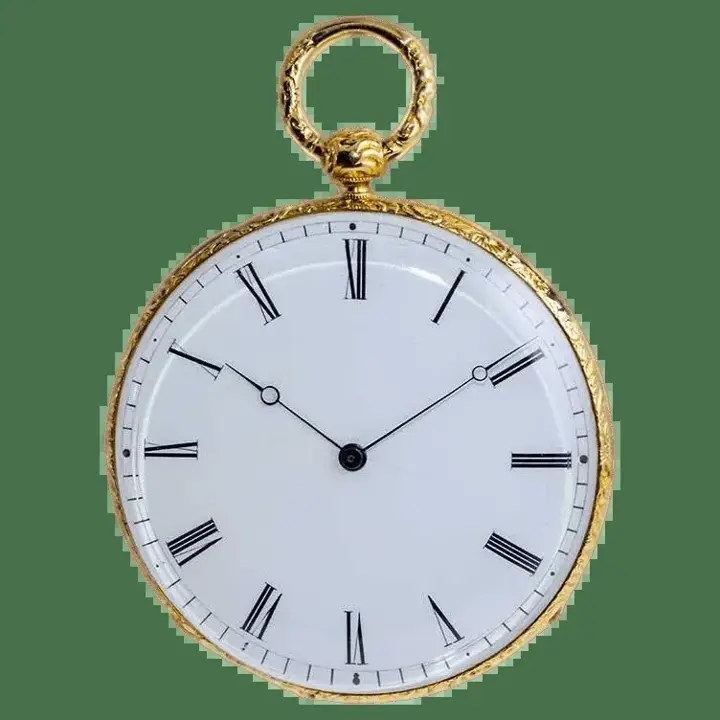 Gorini & Cie. 18 Karat Yellow Gold Pocket Watch – Circa 1840s — عکس ۱ از رکورد آرشیو WatchMuseum
